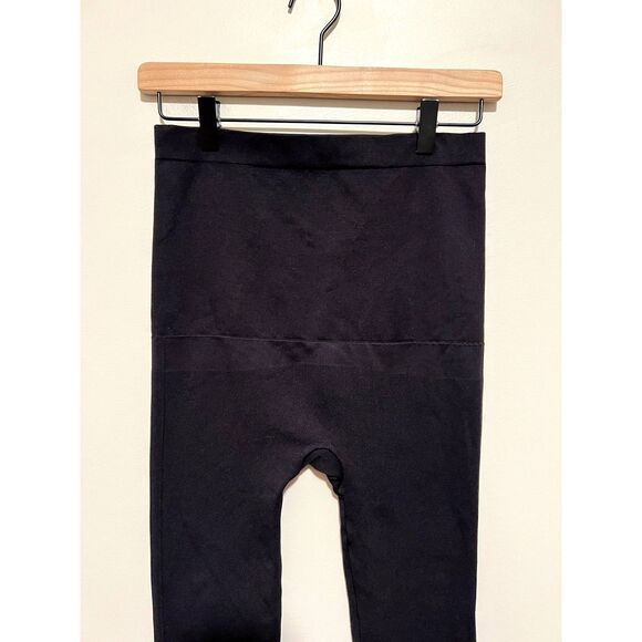 SPANX High Waisted Look at Me Now Seamless Leggings Black Full Length Size Large - Picture 9 of 12